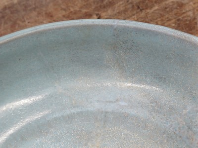 Lot 173 - A CHINESE JUN-TYPE DISH