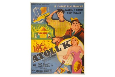 Lot 527 - Movie Poster.- Atoll "K" (1950)