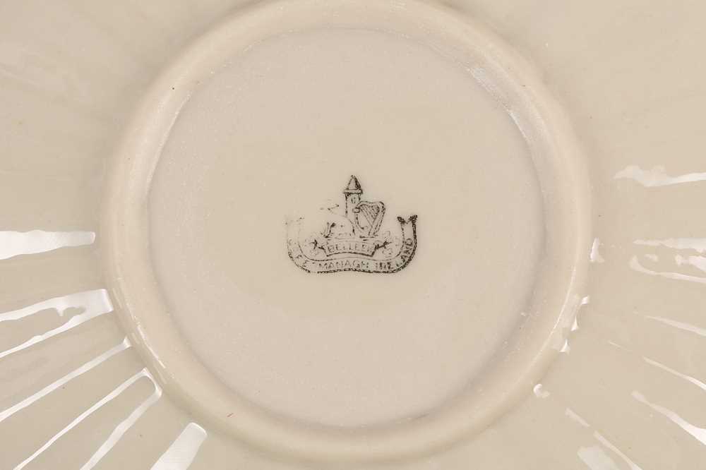 Lot 209 - A BELLEEK IRISH CHINA SECOND PERIOD NEPTUNE