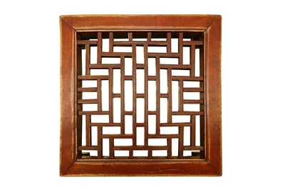 Lot 303 - TWO CHINESE WOOD COFFEE TABLES