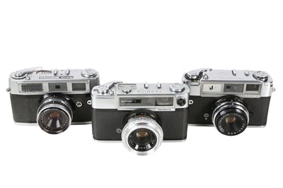 Lot 1174 - Three 35mm Rangefinder Cameras.