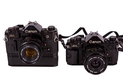 Lot 226 - A Pair of Canon A1 cameras.
