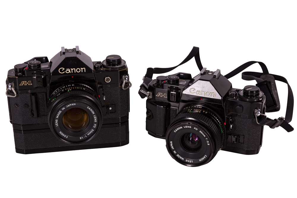 Lot 226 - A Pair of Canon A1 cameras.