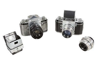 Lot 1147 - Two Exa Ihagee Cameras.