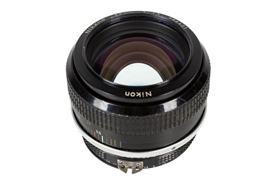 Lot 212 - A Nikkor 55mm F1.2 lens.