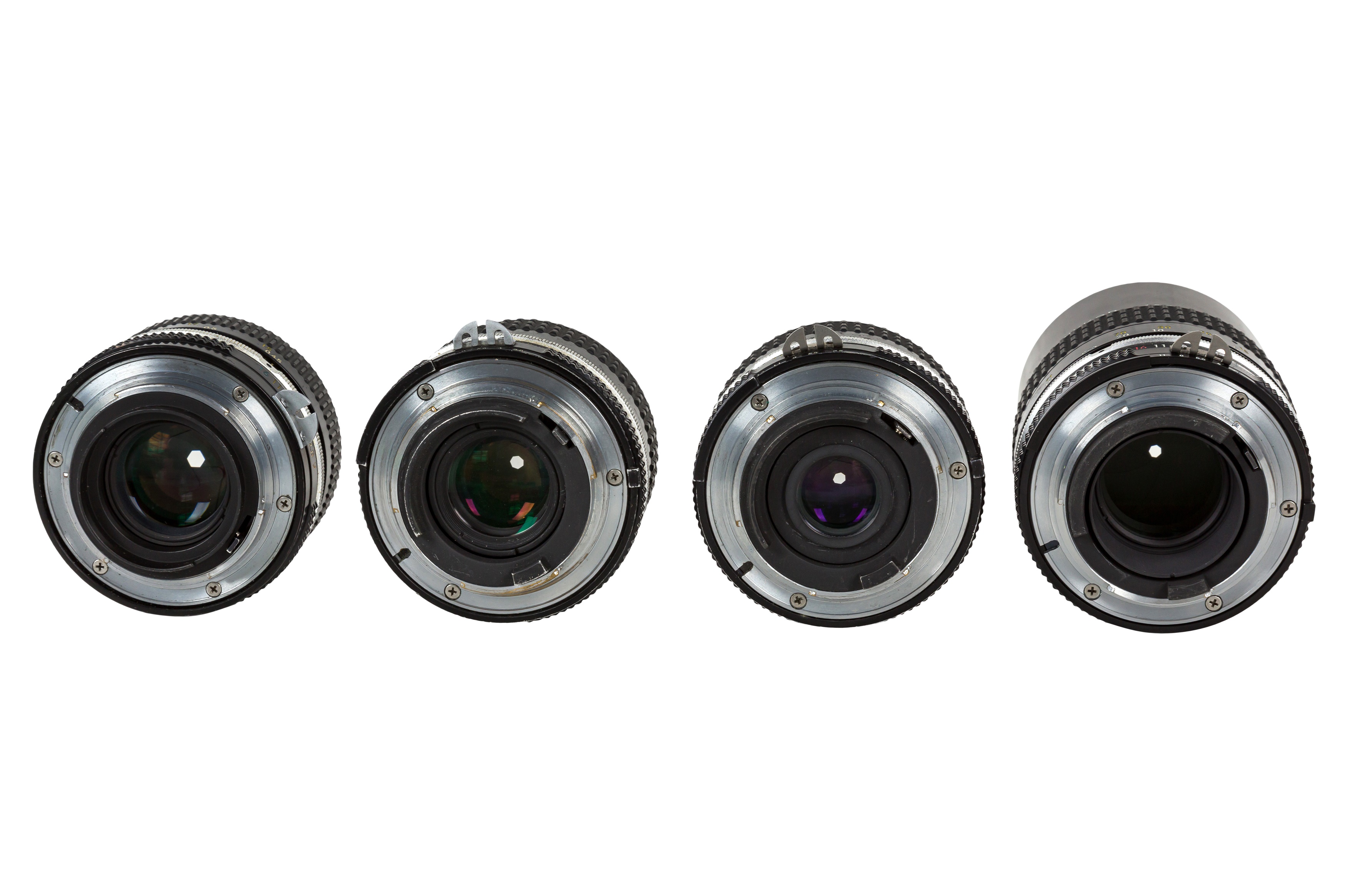 Lot 1324 - A Selection of Nikkor Ai & Pre-Ai Prime