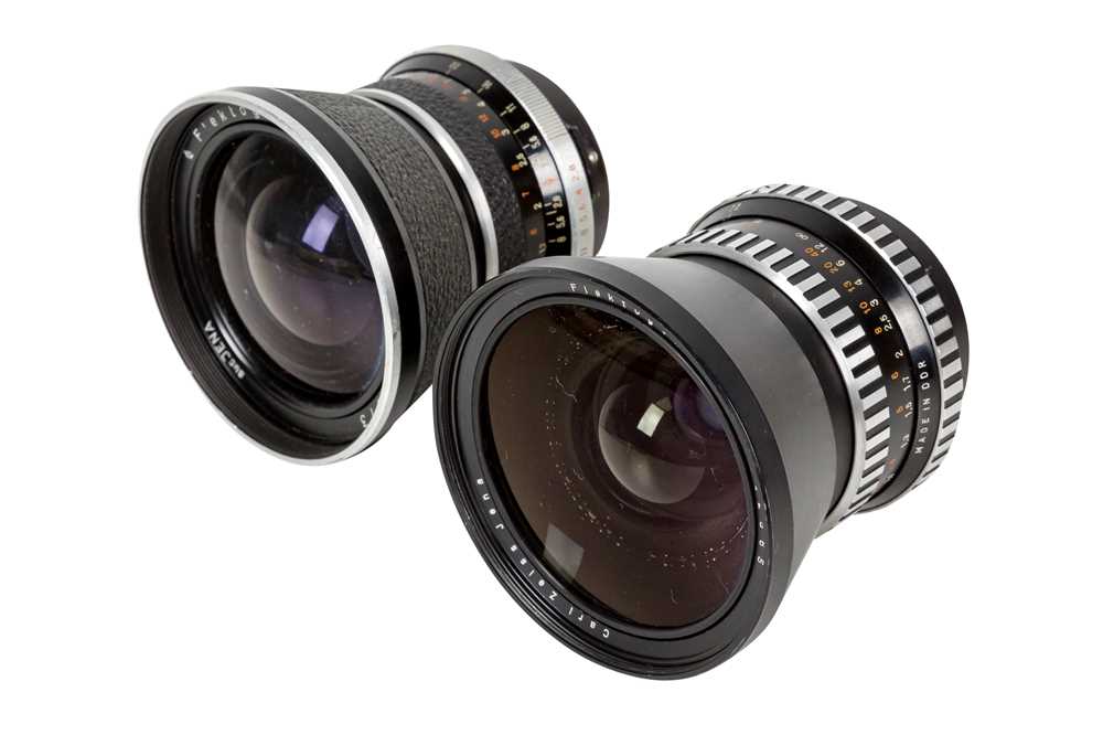 Lot 131 - A Pair of Carl Zeiss Flektogon lenses for Pentacon 6.