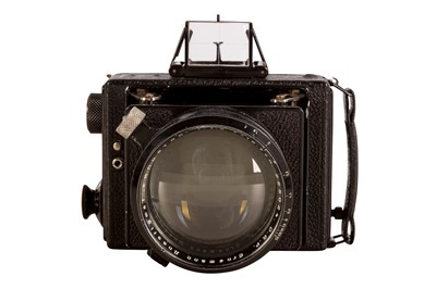 Lot 125 - A Rare Zeiss Ikon Ermanox 858/3 Strut Folding Camera