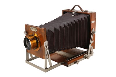 Lot 82 - A Georg Schwable Quarter Plate Field Camera