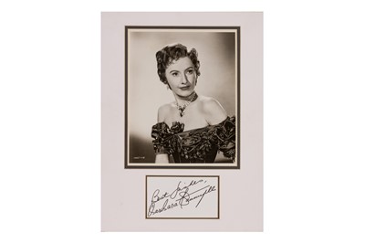 Lot 31 - Autograph Collection.- Actors & Actresses