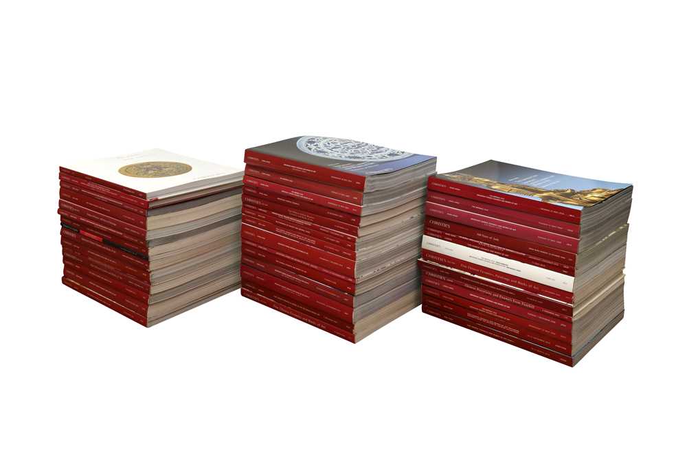 Lot 760 - A COLLECTION OF EARLY CHRISTIE'S CHINESE ART CATALOGUES (44 VOLUMES)