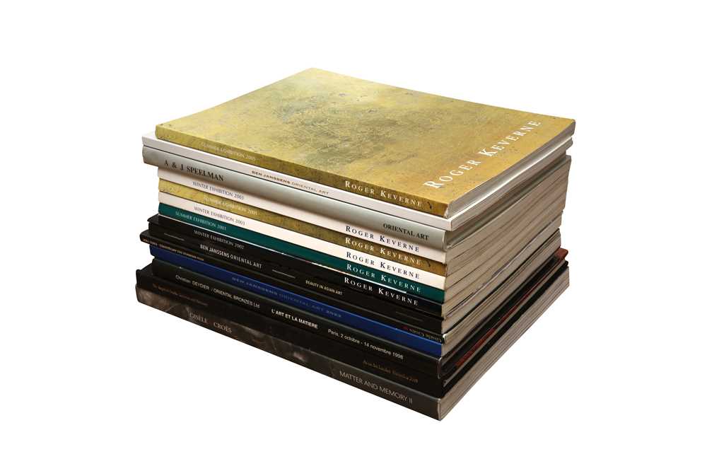 Lot 742 - A COLLECTION OF CHINESE ART DEALER CATALOGUES (16 VOLUMES)