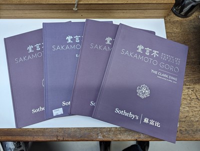 Lot 496 - A SET OF SAKAMOTO GORO COLLECTION CHINESE ART SOTHEBY'S CATALOGUES (4 VOLUMES)