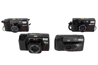 Lot 1090 - Four Nikon Point and Shoot Cameras.