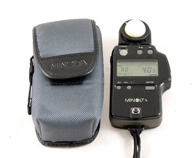 Lot 1386 - Minolta Digital Auto Flashmeter IVF.