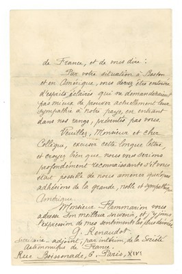 Lot 347 - Renaudot Flammarion (Gabrielle)