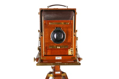 Lot 35 - A Fine 10x8" Whole Plate Gandolfi Precision Field Camera