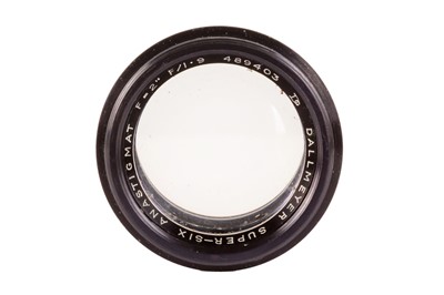 Lot 297 - A Dallmeyer Super-Six Anastigmat lens.