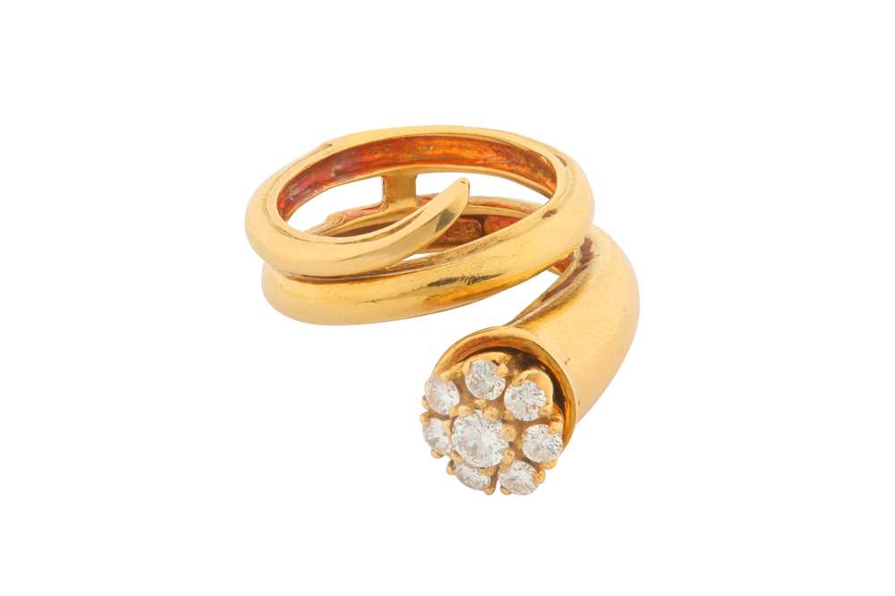 Lot 200 - CHRISTIAN DIOR | A DIAMOND RING