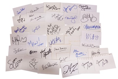 Lot 33 - Autograph Collection.- Actors & Entertainers