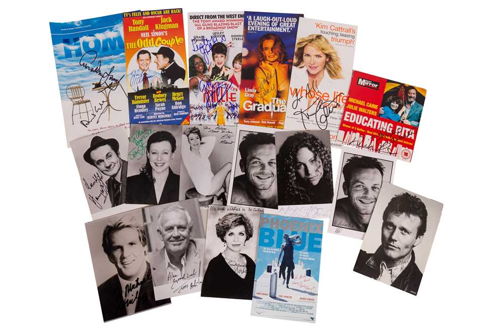 Lot 33 - Autograph Collection.- Actors & Entertainers