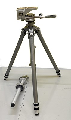 Lot 1384 - LARGE Heavy-Duty Gitzo Tripod with Extra Horizontal Arm.