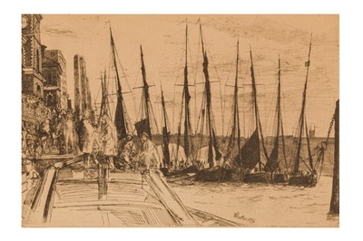 Lot 212 - JAMES ABBOTT MCNEILL WHISTLER (1834-1903)