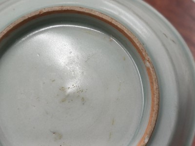 Lot 243 - A CHINESE LONGQUAN CELADON-GLAZED DISH