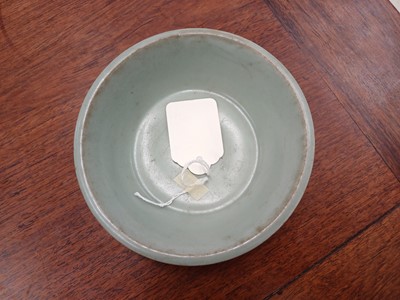 Lot 243 - A CHINESE LONGQUAN CELADON-GLAZED DISH