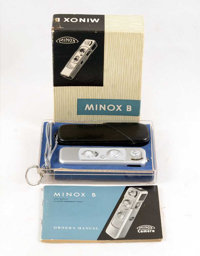 Lot 101 - Minox B Sub-Miniature "Spy" Camera Set.