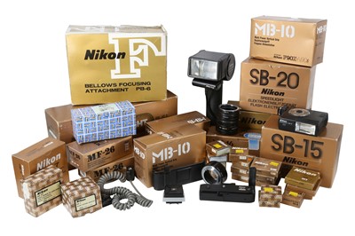 Lot 1009 - A Good Selection of Nikon Equipment.