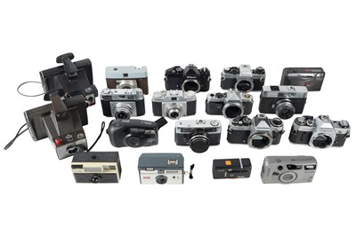 Lot 1208 - A Large Selection of Untested Cameras.