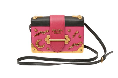 Lot 84 - Prada Pink Small Cahier Astrology Bag