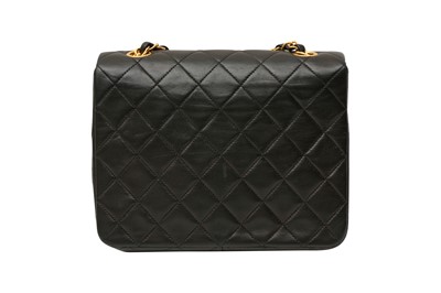 Lot 439 - Chanel Black Mini Square Single Flap Bag