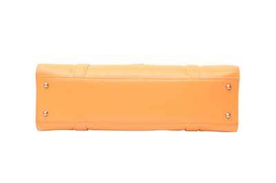 Lot 9 - Balenciaga Orange BB Shoulder Bowler Bag