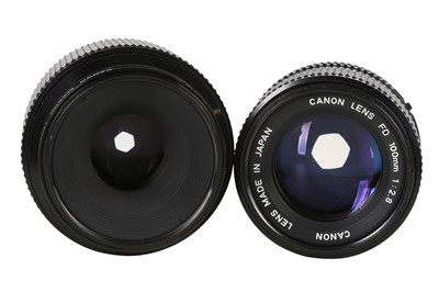 Lot 309 - A 4-Lens Canon New F-1 Outfit.