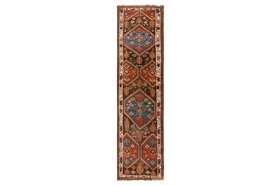 Lot 71 - AN UNUSUAL ANTIQUE NORTH-WEST PERSIAN RUNNER