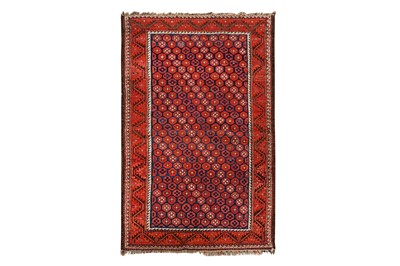 Lot 14 - AN ANTIQUE BALOUCH RUG, NORTH-EAST PERSIA
