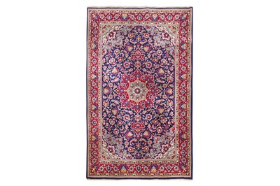 Lot 26 - A FINE KASHAN RUG, CENTRAL PERSIA