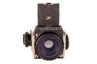 Lot 1256 - A Bronica S2A Medium Format Camera, For Spares or Repair.