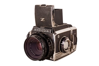 Lot 1256 - A Bronica S2A Medium Format Camera, For Spares or Repair.