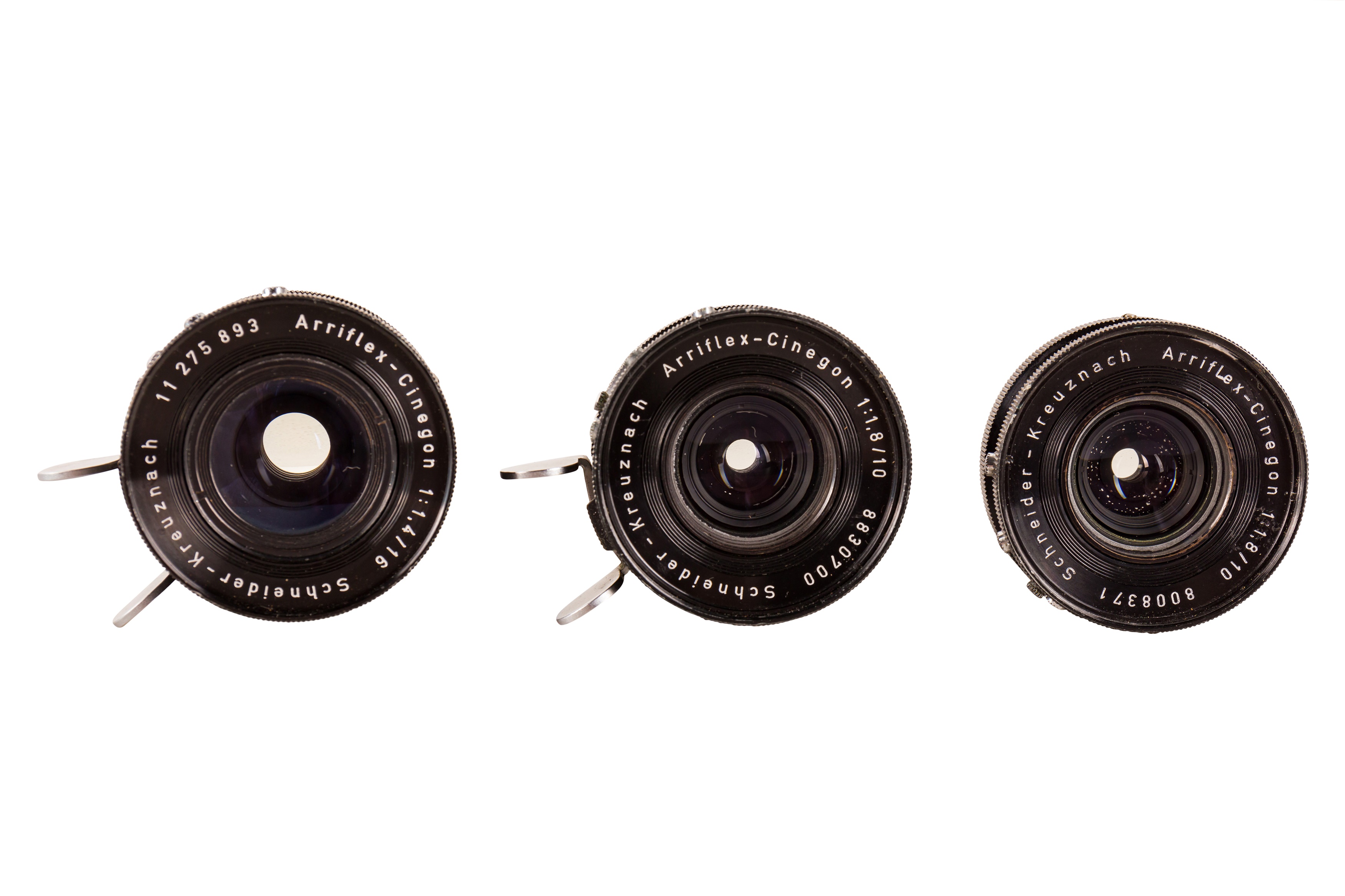 Lot 230 - Two Schneider Kreuznach Arriflex Cinegon