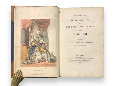 Lot 84 - Alexander [William] Picturesque Representations of the Dress and Manners of the English