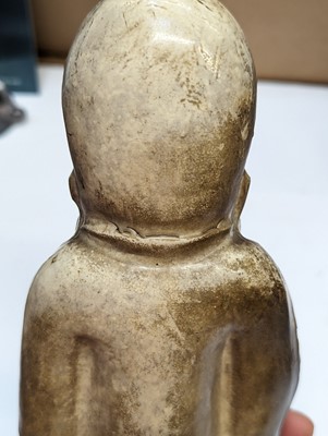 Lot 213 - A CHINESE DING WARE FIGURE OF SHOU LAO