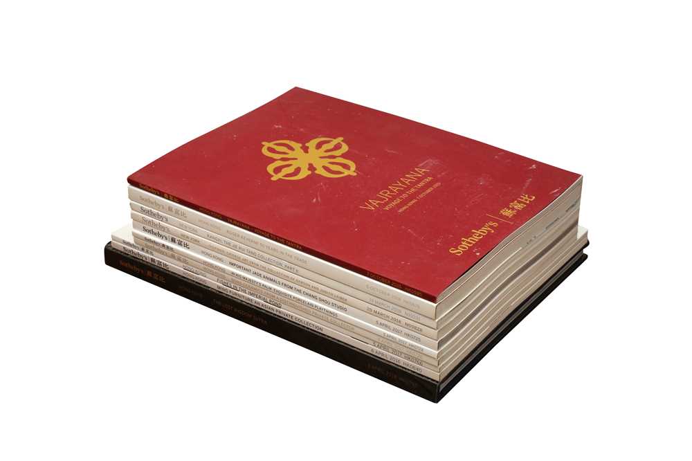 Lot 322 - A COLLECTION OF SOTHEBY'S CHINESE ART CATALOGUES (10 Volumes)