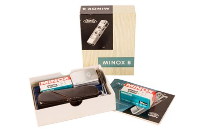 Lot 1394 - A Minox B, boxed.