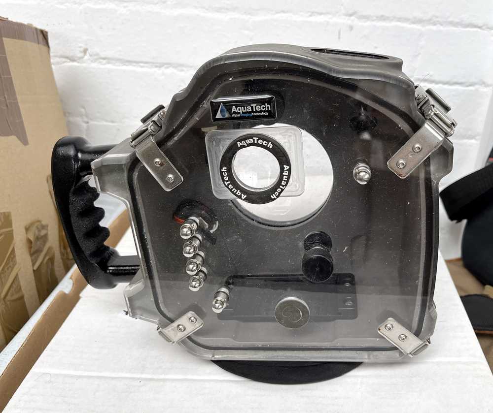 Lot 1366 - A LARGE AquaTech Underwater DSLR Housing.