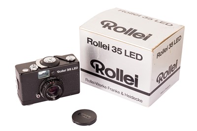 Lot 1029 - A Rollei 35 LED, boxed.