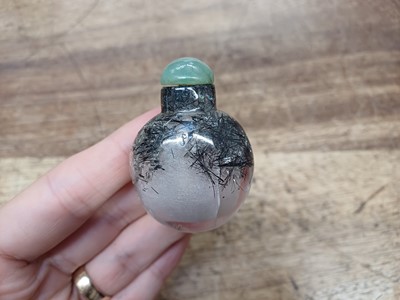 Lot 429 - FOUR CHINESE SNUFF BOTTLES