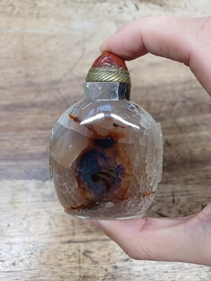 Lot 429 - FOUR CHINESE SNUFF BOTTLES